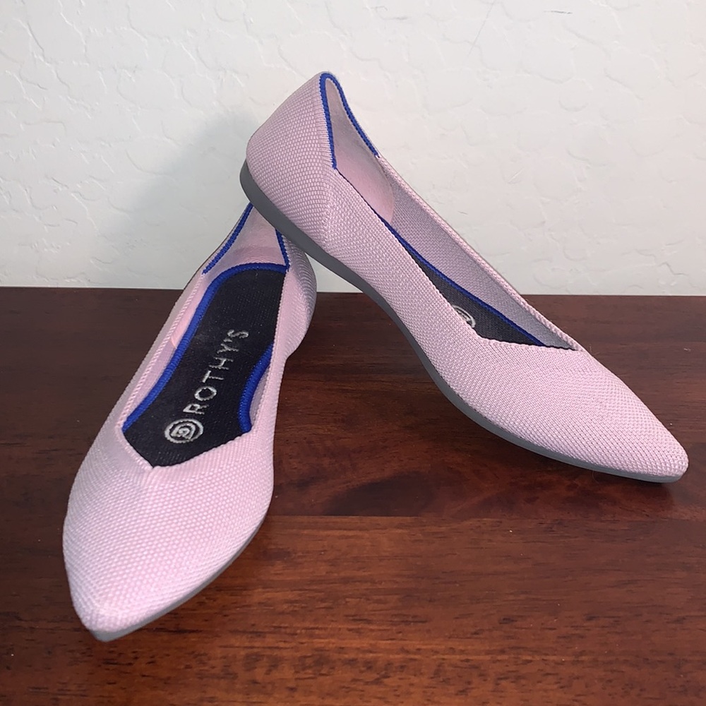 ROTHY’S BRAND NEW SIZE 5.5 POINTED TOE FLATS - Picture 6 of 8
